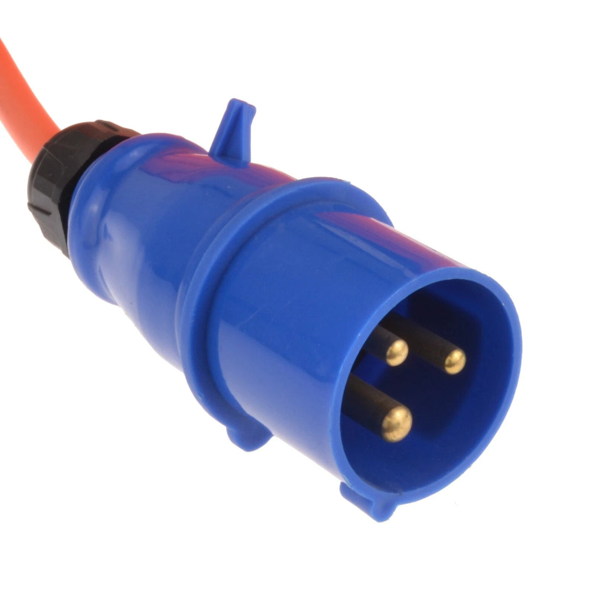 Camping Mains Hookup Extension Lead Cable Reel 15m 16A plug