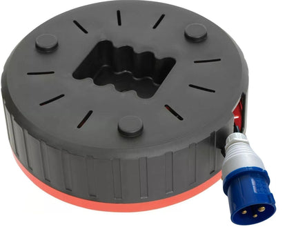 Camping Caravan Electric Hook Up Cable Reel 16A Plug 5m 10m Mains Power Extension Lead